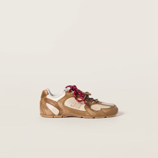 530 SL Runner – Deco’ Calf Leather & Suede Edition (Cinnamon / Travertine Gray)