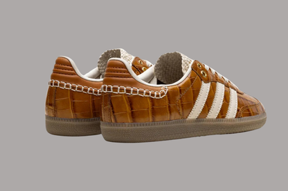 Brown Heritage Sneakers – Gum Sole Edition