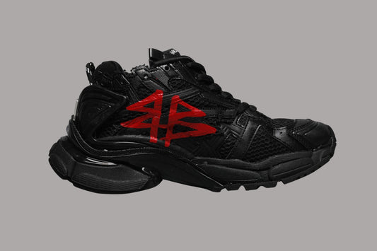 BLCG Runner Black Red Graffiti